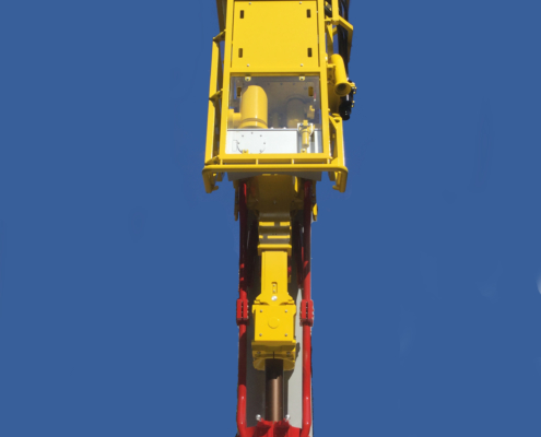 Drilling Rig Top Drive System, Bohrgerät für Öl- und Gasbohrungen. Im Maßstab 1:4